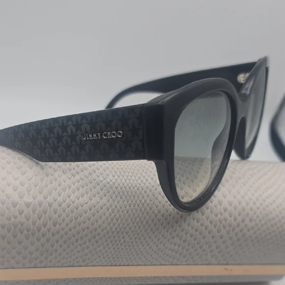 Jimmy Choo Black & Gray Cat Eye Star ? Women display picture 3